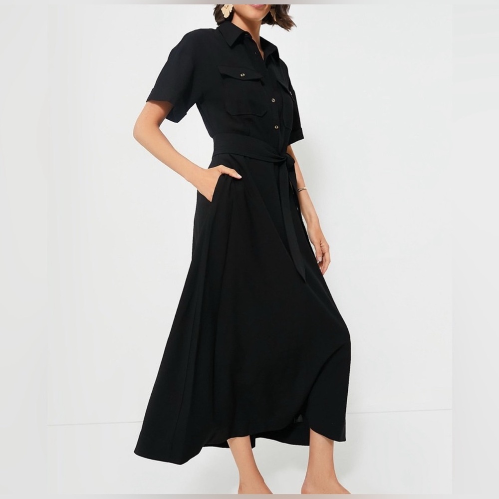 Tuckernuck Black Lucienne Maxi Dress